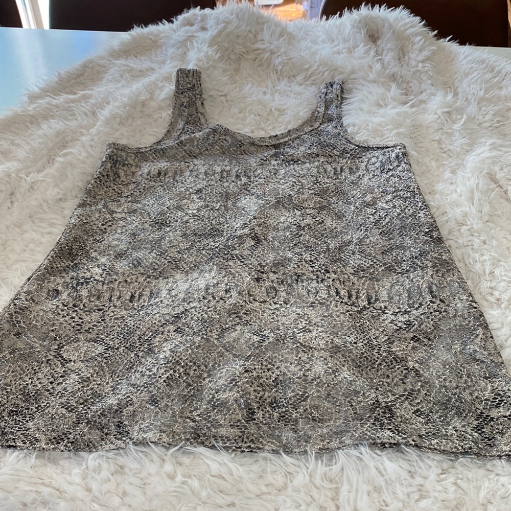 BKE semi sheer tank top